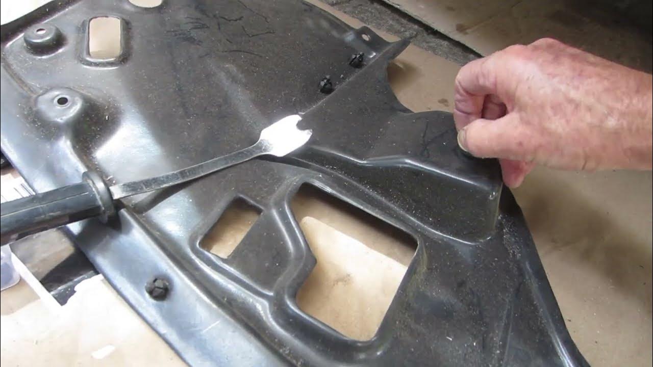 Install Under-Engine Front Splash Shield 74111-SHJ-A02 2008 Honda