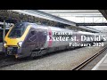Trains at Exeter st. David’s | February 2020