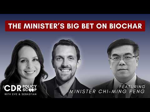 前往觀看「The Minister Betting Big on Biochar — with Minister Peng Chi-ming」影片