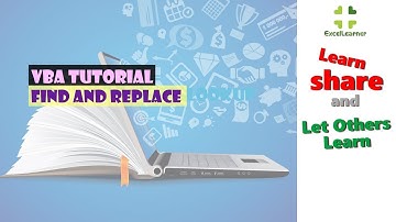 VBA CODE TO FIND AND REPLACE IN EXCEL