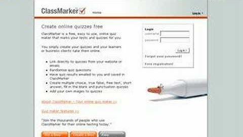 Classmarker.com Part I
