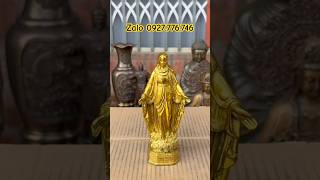 Đức mẹ mạ vàng #đồđồngnguyễnnghi #phongthuy #trendingshorts #tuongconggiao