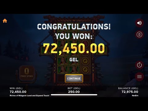 Riches of midgard - 75 000 ლარის მოგება