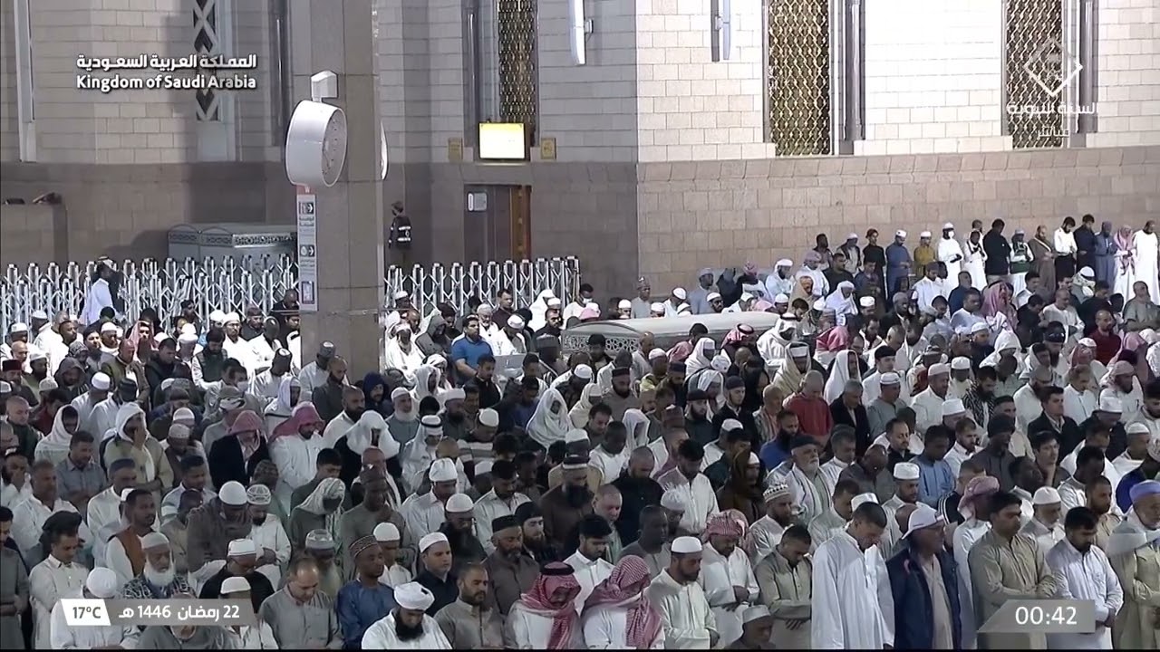 صلاة التهجد للشيخ عبدالله البعيجان ليلة 22 رمضان 1446هـ - الثلاث التسليمات الأولى