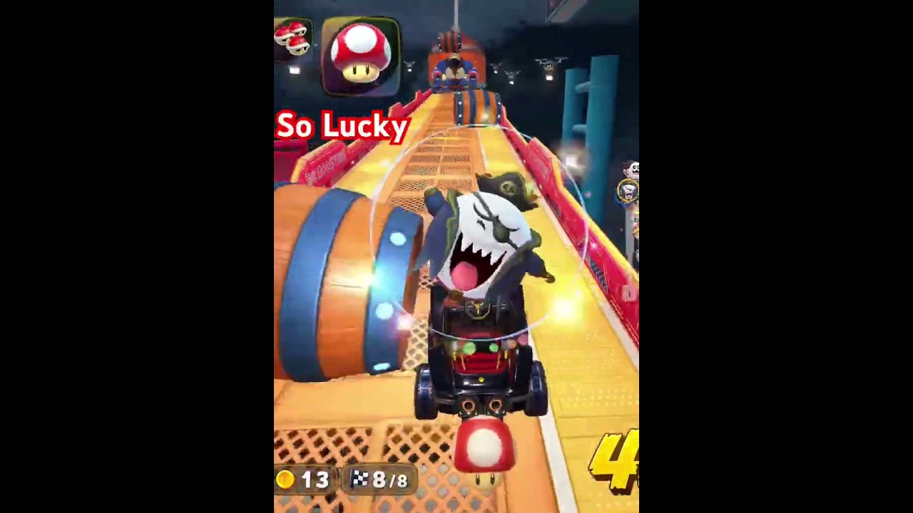 LUCKIEST Final Item Box Ever! Mario Kart World Grand Prix 