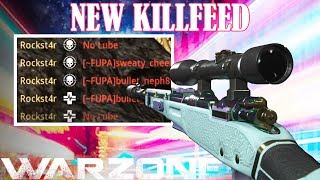 The NEW KILLFEED in WARZONE