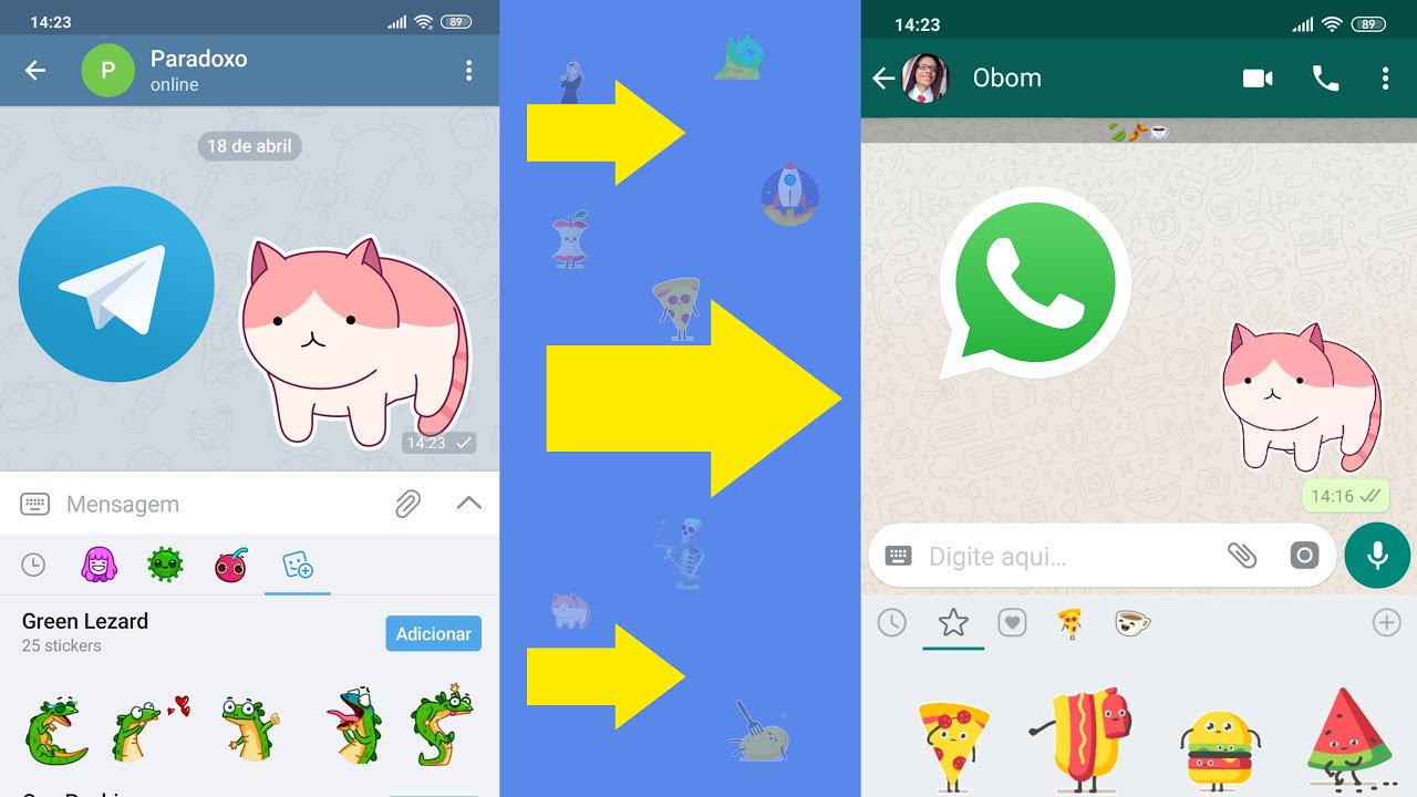 Como converter GIFs em figurinhas para o WhatsApp - Jornal Tribuna