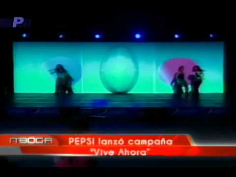 PEPSI lanzó campaña Vive Ahora 