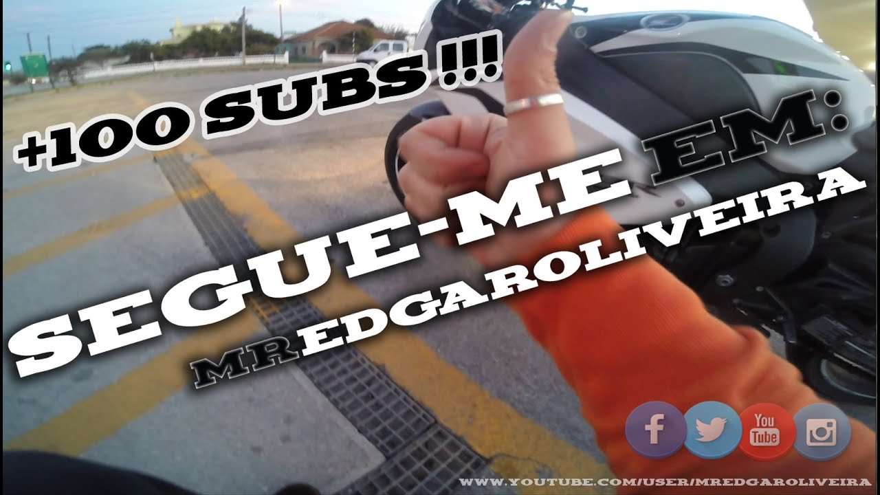+100 Subscritores no canal MREDGAROLIVEIRA em CBR 1000 RR Agradecimento :) - YouTube