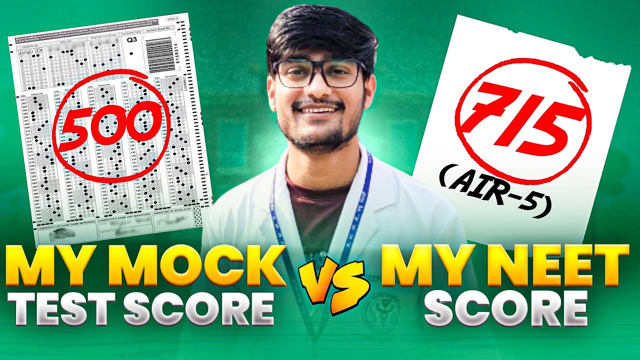 I GAVE 100+ NEET MOCK TEST - MY MOCK TEST JOURNEY 🔥 500 to 715 in NEET ...
