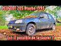 Barn find peugeot 205 dturbo  estil possible de la sauver 