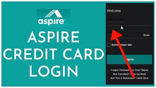 How To Login Aspire Credit Card Account Online 2023