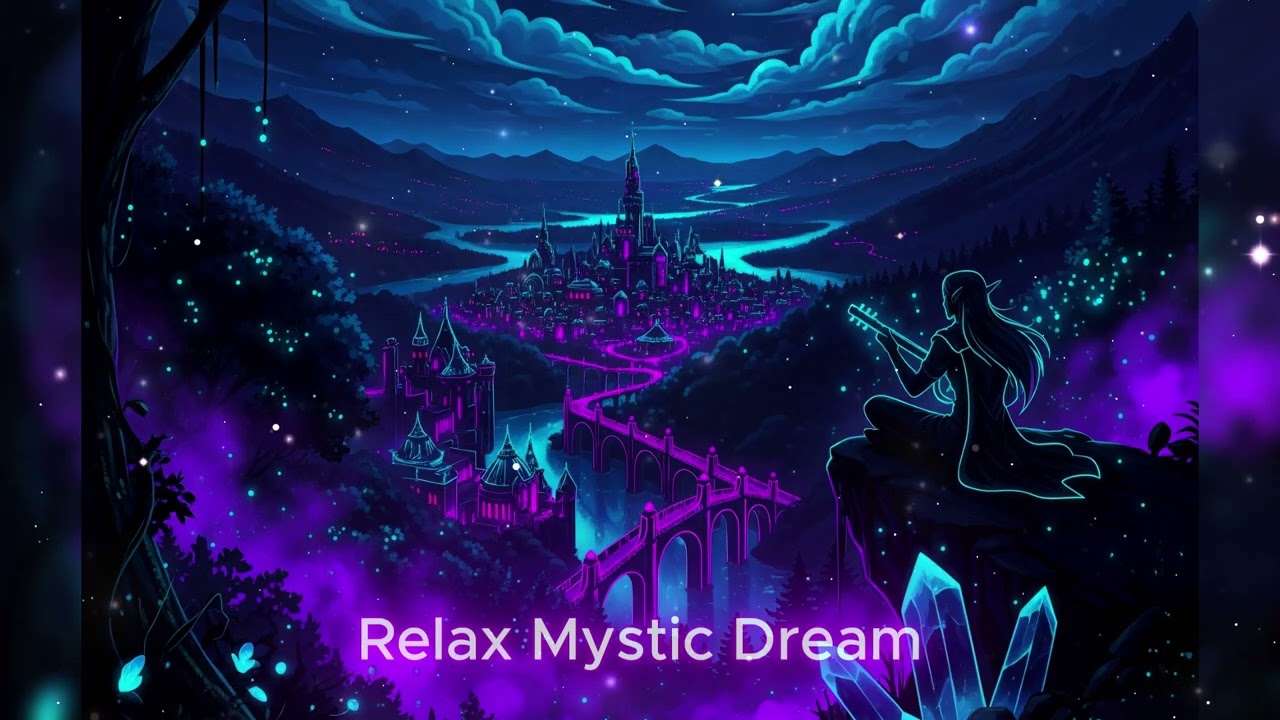 Eternal Dreamscape – Fantasy Sleep Ambient Music  ( No Ads ) Relax Mystic Dream  
