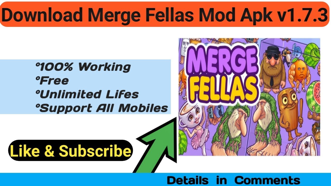 Merge Fellas Mod Apk | Download Latest v1.7.3 | Gameplay