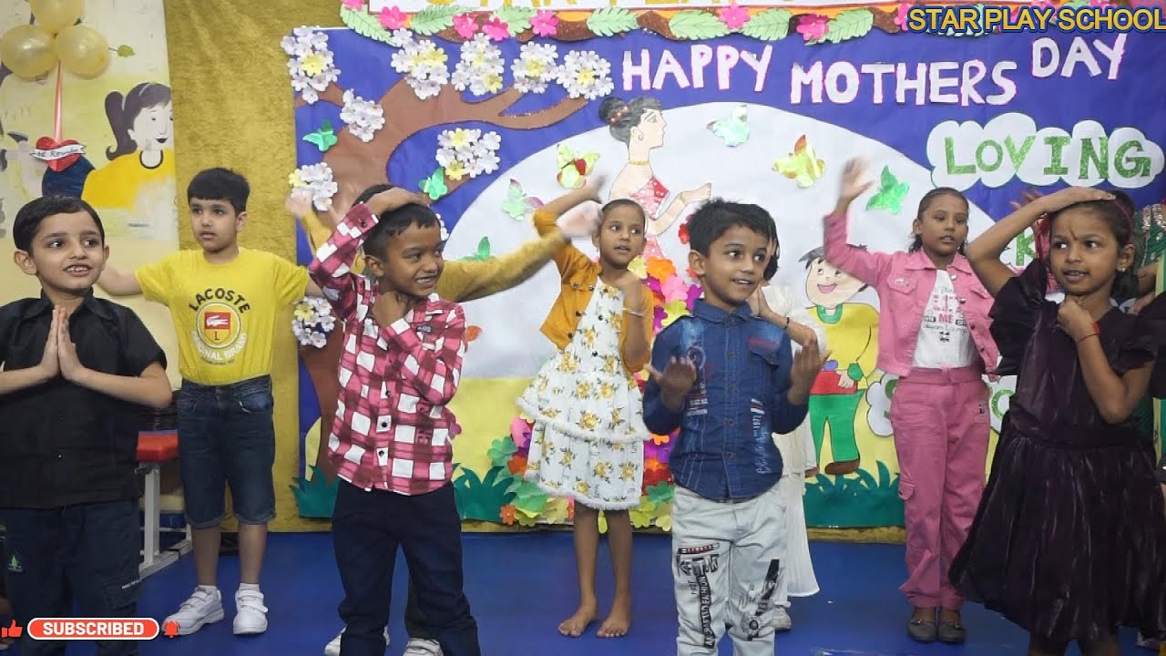KIDS DANCE | Mother's Day Celebration | STAR PLAY SCHOOL - YouTube