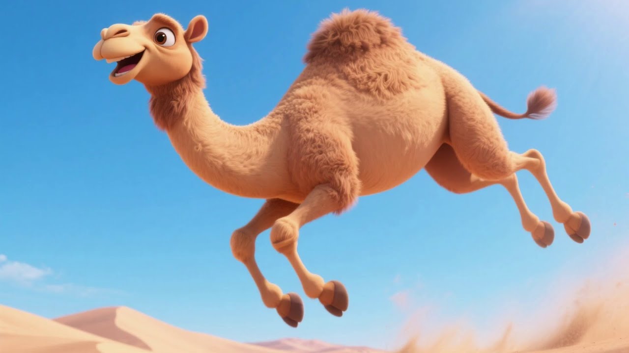 El Camello Koco - Canción Infantil sobre Animales del Desierto | Aprende a Contar y Más