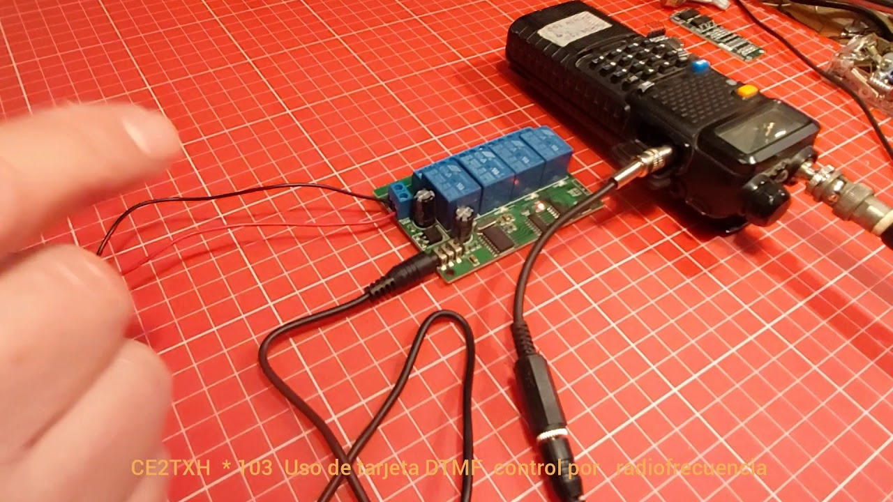 Tarjeta controladora DTMF      CE2TXH * 103