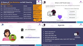 SAP Build Code with SAP Joule 2025 | Full-Stack App Dev with Generative AI | Day 4 Workshop