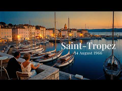 Saint-Tropez 1966: The Golden Era 🌅 Vintage Jazz & Riviera Glamour