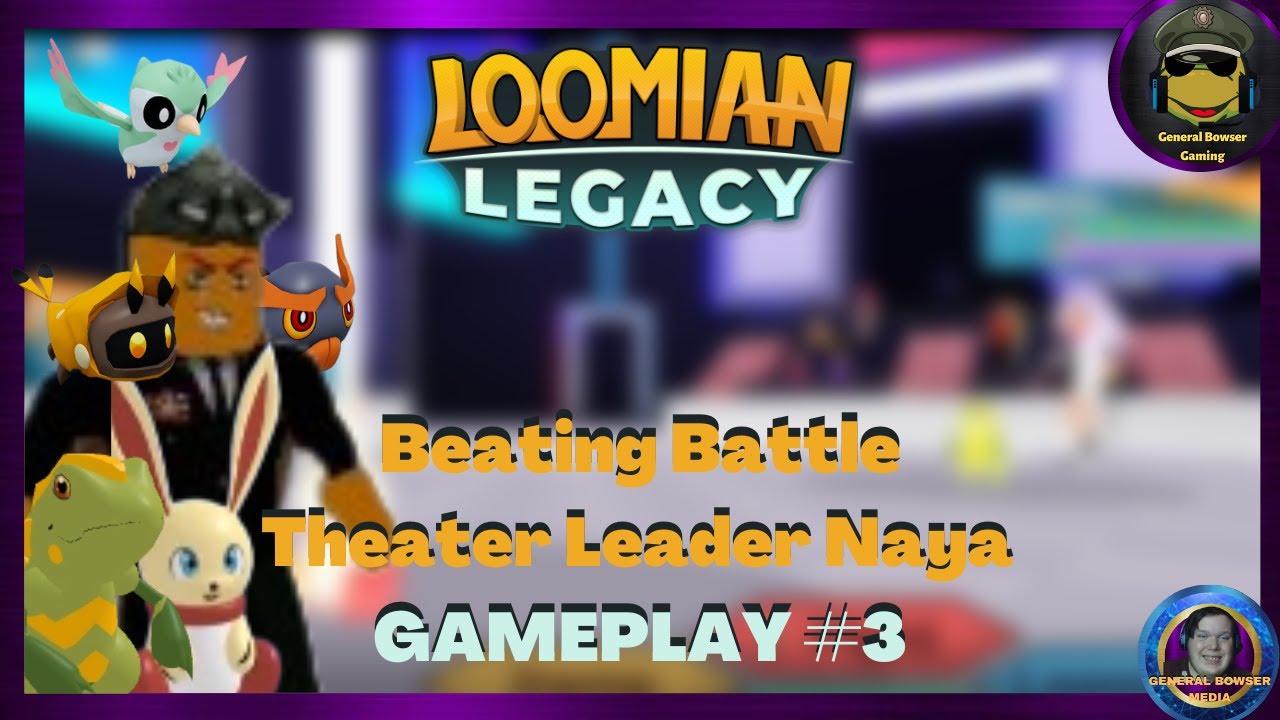 Loomian Legacy Beating Battle Theater Leader Naya Gameplay 3