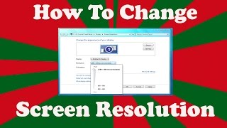 How to Change Screen Resolution in Windows 7
