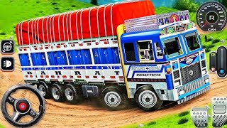 Indian cargo truck driver Simulator - Offroad Mud Truck Driving Game _ Android Gameplay  screenshot 2
