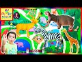 Играем в Зоопарк и Учим Диких Животных для Детей – Развивающее Видео для Детей