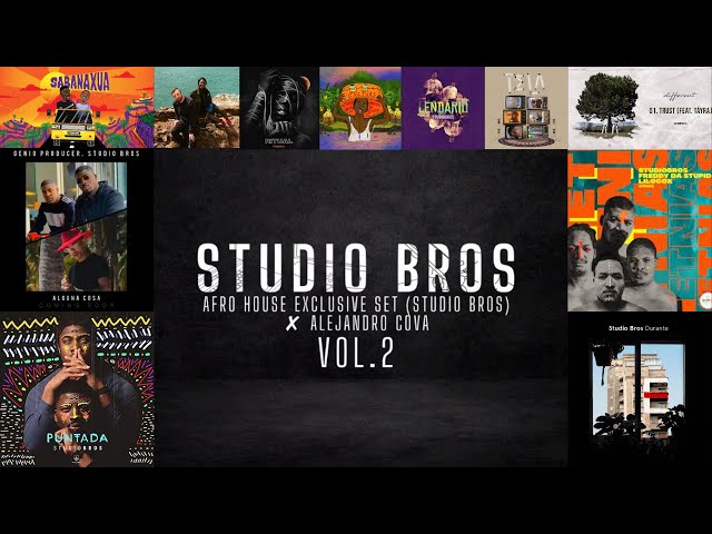 Afro House Exclusive Set (Studio Bros) ✘ Alejandro Cova Vol.2 class=