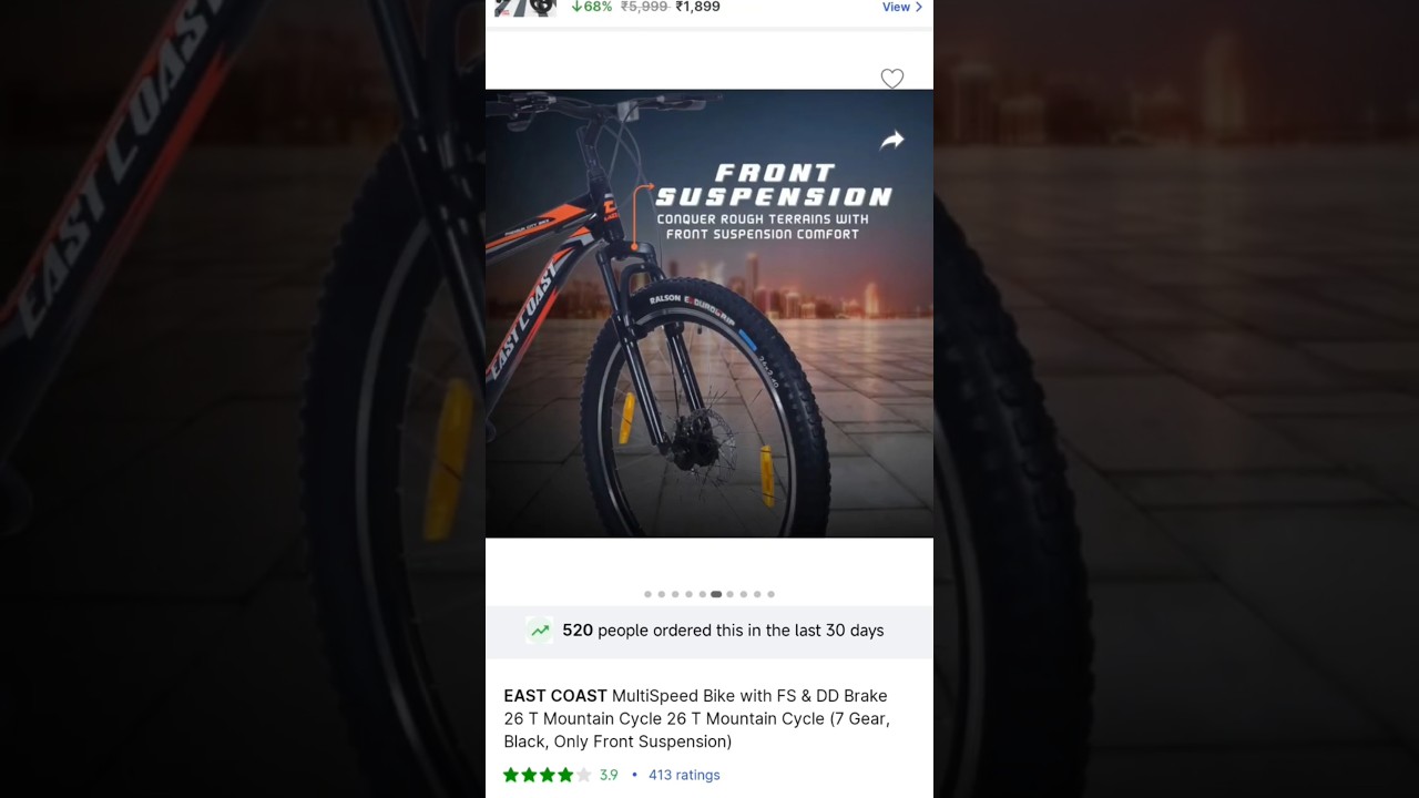 Best cycle for moutaning with 7 gear including 