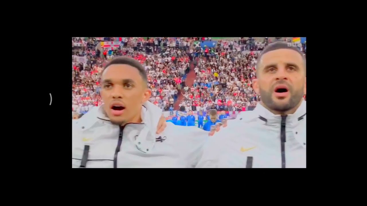 England vs Serbia National Anthem - EURO 2024