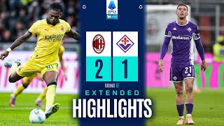 MILANO-FIORENTINA 2-1 | IŠPLĖSTI AKCENTAI | SERIE A 2025/26