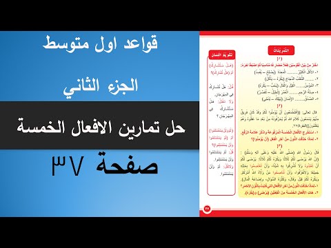 حل تمارين الافعال الخمسة صفحة  قواعد اول متوسط قواعد اول متوسط ص  حل تمارين الافعال الخمسة
