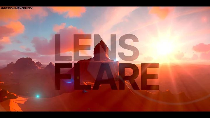 [ Ultimate Lens Flare ] React Three Fiber Post processing