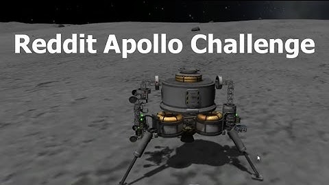 Kerbal Space Program - Apollo Style - Reddit Challenge