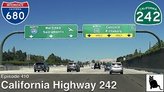 California Highway 242 and Interstate 680 - Contra Costa County (w/ Original Music)