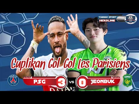 PSG vs Jeonbuk Hyundai Motors Neymar Jr Menggila, Les Parisiens Menang