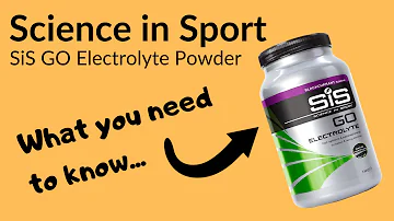 SiS GO Electrolyte Powder - Insider Look at Science in Sport