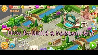 Home Master // How to build a restaurant screenshot 1