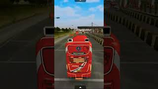 Mabar bussid bus Agra mas vs Lorena #bussimulatorindonesia #busmania #bussid #youtubeshorts #shorts screenshot 3