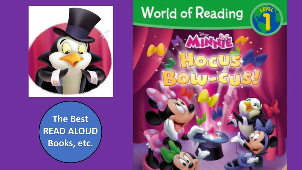 Minnie HOCUS BOWCUS Read Aloud, Disney Minnie Mouse, Disney Junior