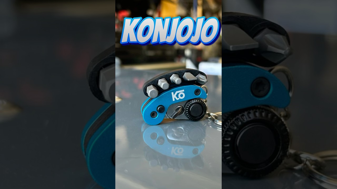 Konjojo Folding Bit Ratchet & Modular Socket Storage! 