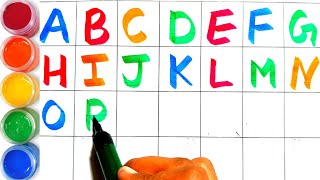 A for Apple,B for Ball, Alphabets, छोटे बच्चों की पढ़ाई,kids class,#toddlers #kidssong #abcdsongs✍🌧