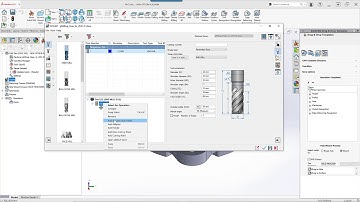SolidCAM New Tool Table: Simple creation of tools