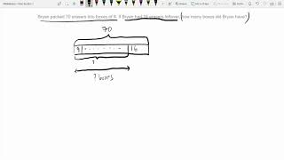 Spiderweb Math - P3 Models 6 (Subtract and Divide)