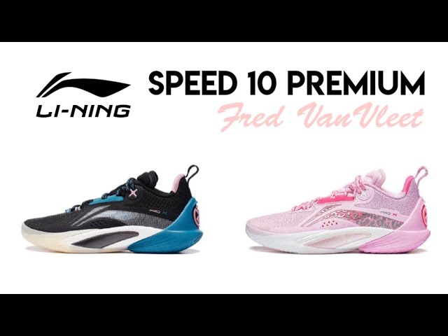 Li-Ning Speed 9 Premium Black (Fred Vanvleet), Men's Fashion