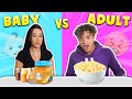 BABY FOOD CHALLENGE!!! (GIRLFRIEND THROWS UP)