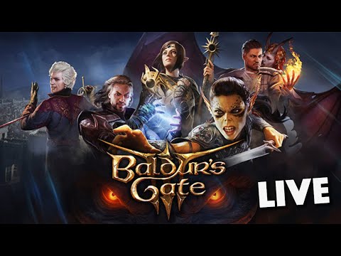 Baldur's Gate 3 - First Look - Live Streaming