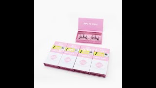 Pembe Sigara Kirpikler Tepsi Ile Özel Lashbox Paketleme Logo 5D 25Mm Vizon Kirpikler 3D Vink Lashes