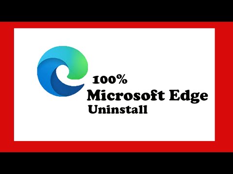 Video: Microsoft Edge Windows 10: Кантип өчүрүп же толугу менен алып салуу керек