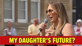 Local Mum Breaks Down Over Asylum Seekers in Village!